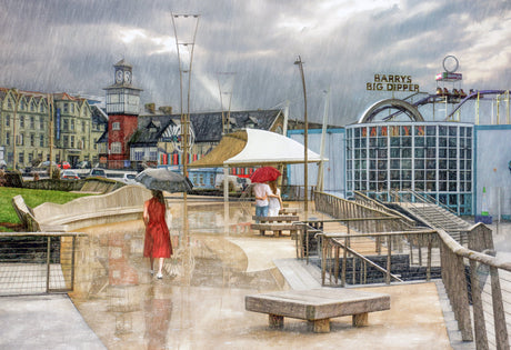 Barry's Portrush - signed limited edition print by Lucas Creative Art