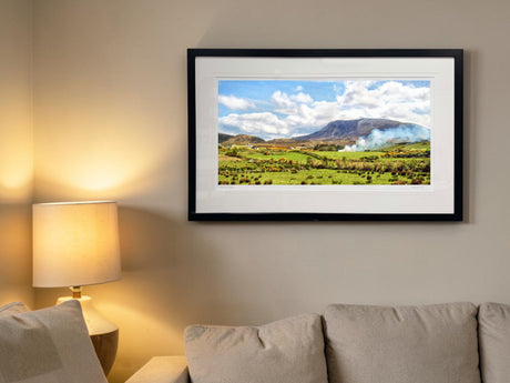 Burning The Gorse, Under Muckish - signed limited edition print by Lucas Creative Art