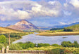 By An Chuirt, Gweedore - signed limited edition print by Lucas Creative Art