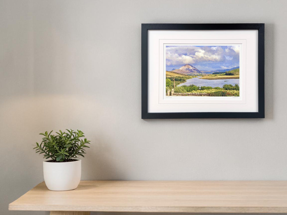 By An Chuirt, Gweedore - signed limited edition print by Lucas Creative Art
