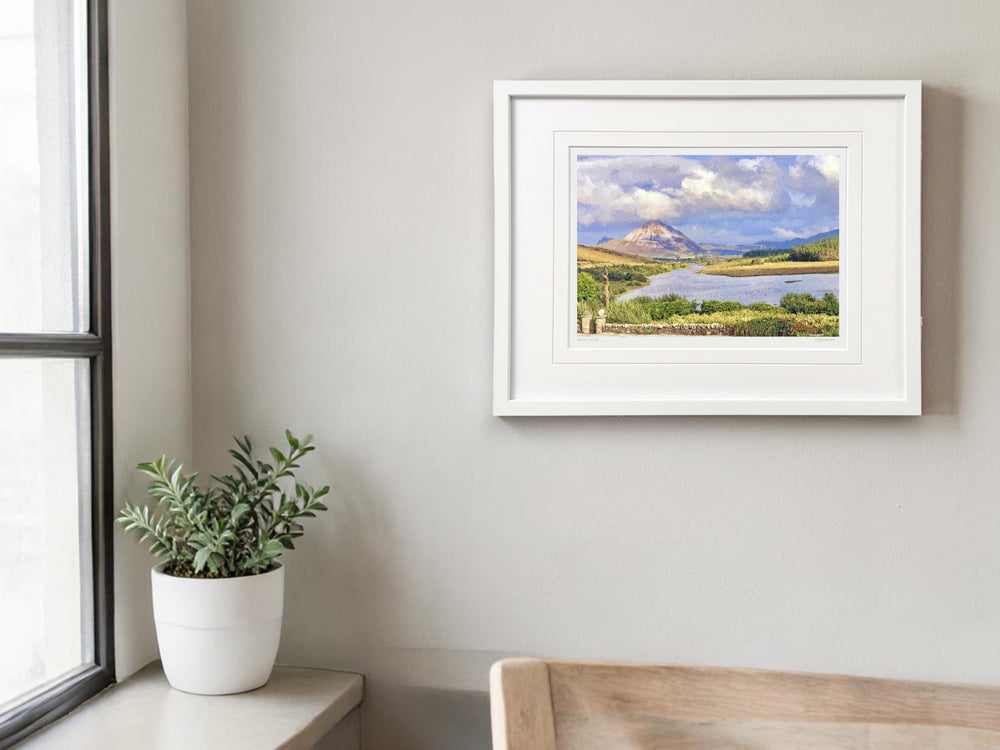 By An Chuirt, Gweedore - signed limited edition print by Lucas Creative Art