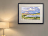 By An Chuirt, Gweedore - signed limited edition print by Lucas Creative Art