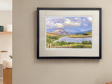 By An Chuirt, Gweedore - signed limited edition print by Lucas Creative Art