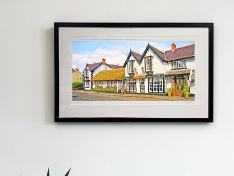 By The Old Inn, Crawfordburn - signed limited edition print by Lucas Creative Art