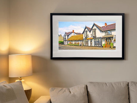 By The Old Inn, Crawfordburn - signed limited edition print by Lucas Creative Art