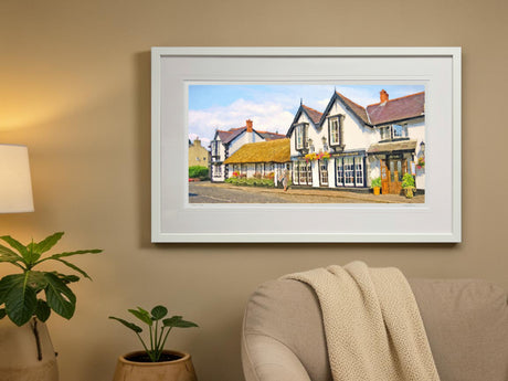 By The Old Inn, Crawfordburn - signed limited edition print by Lucas Creative Art
