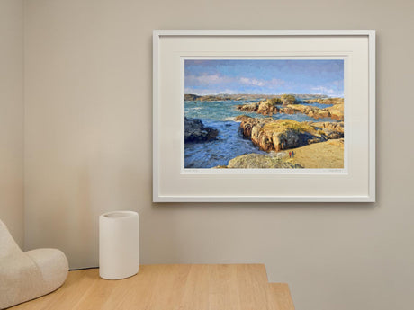 By The Water's Edge, Cloughglass, Donegal - signed limited edition print by Lucas Creative Art
