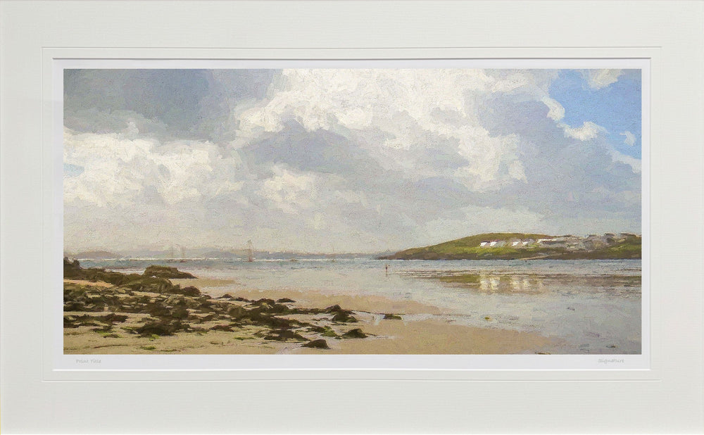 By The Water's Edge, Rosapenna - signed limited edition print by Lucas Creative Art