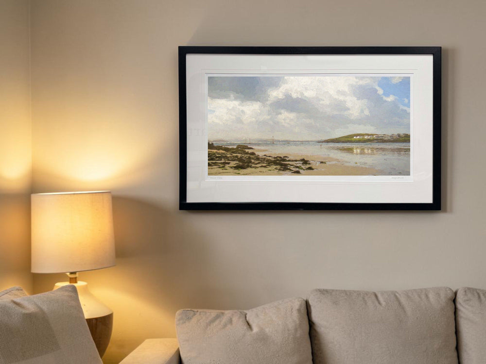 By The Water's Edge, Rosapenna - signed limited edition print by Lucas Creative Art