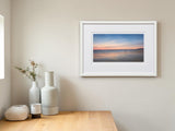 The Best Part of The Day, Cranfield Beach - Small Framed White