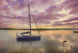 Dawn, Rosapenna - signed limited edition print by Lucas Creative Art