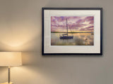 Dawn, Rosapenna - signed limited edition print by Lucas Creative Art