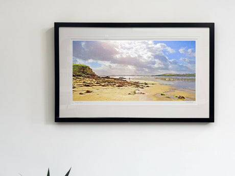 Downings Across Tra Beag - signed limited edition print by Lucas Creative Art