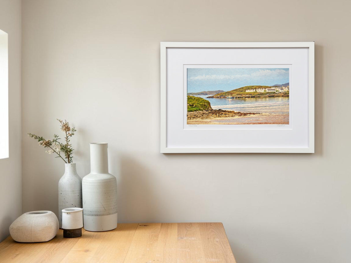 Downings, Rosapenna - signed limited edition print by Lucas Creative Art