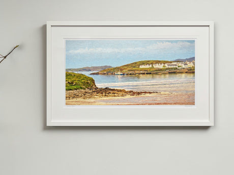 Downings, Rosapenna - signed limited edition print by Lucas Creative Art