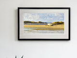 Eddie's Boat, Magheraclogher Beach, Bunbeg - signed limited edition print by Lucas Creative Art