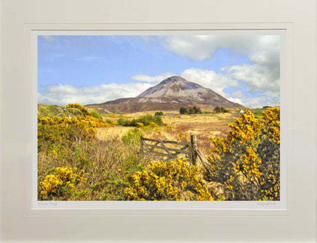 Errigal From Dunlewey - signed limited edition print by Lucas Creative Art