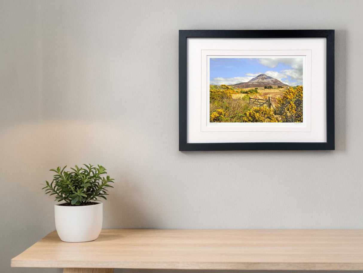 Errigal From Dunlewey - signed limited edition print by Lucas Creative Art