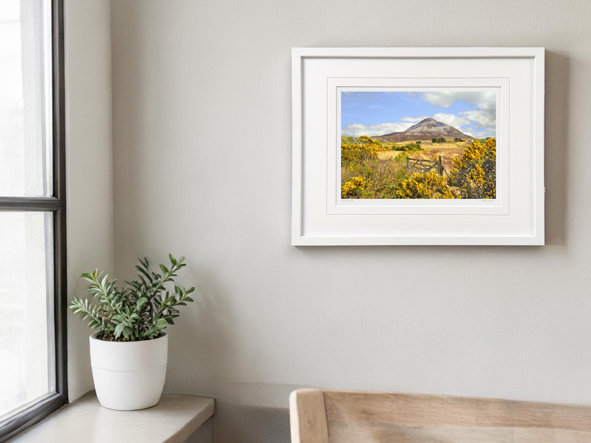 Errigal From Dunlewey - signed limited edition print by Lucas Creative Art