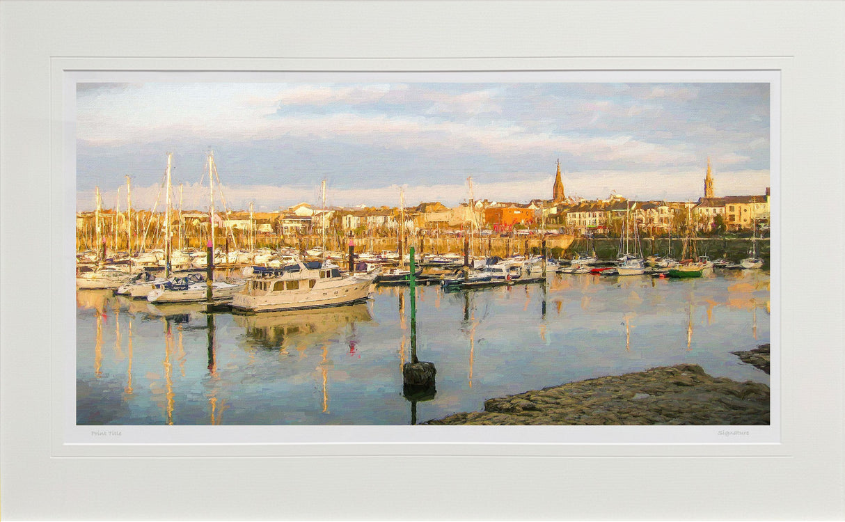 Evening , Bangor Marina