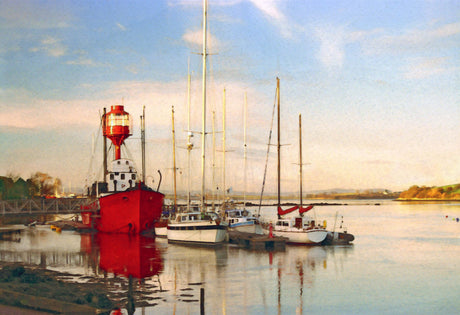 Evening Calm, Ballydorn - signed limited edition print by Lucas Creative Art