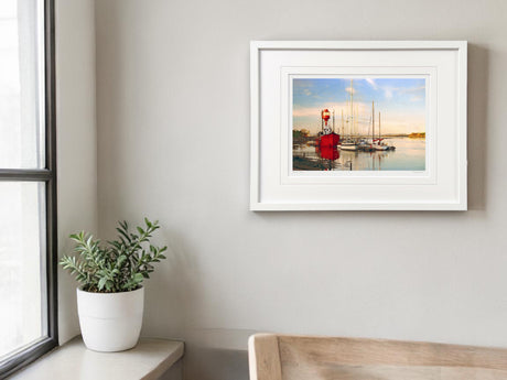 Evening Calm, Ballydorn - signed limited edition print by Lucas Creative Art