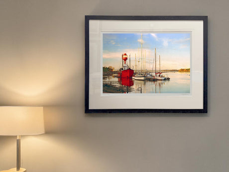 Evening Calm, Ballydorn - signed limited edition print by Lucas Creative Art