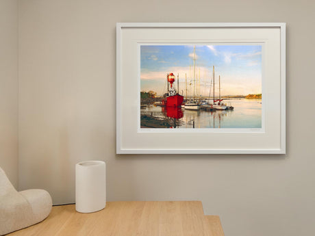 Evening Calm, Ballydorn - signed limited edition print by Lucas Creative Art