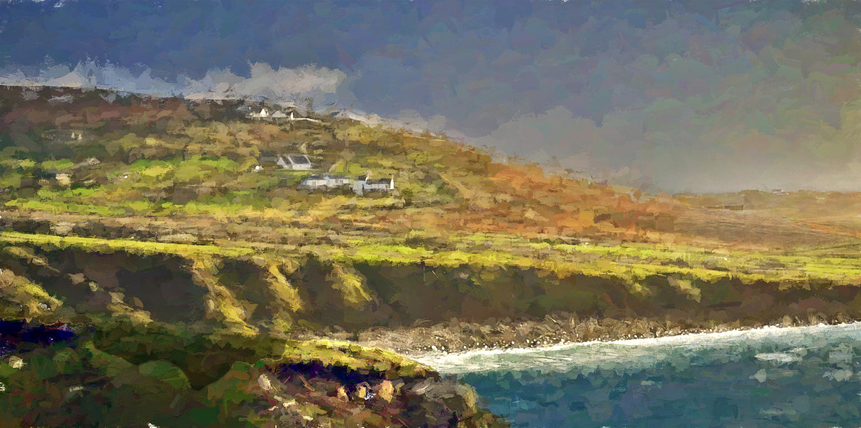 Evening, Cnoc Fola - signed limited edition print by Lucas Creative Art