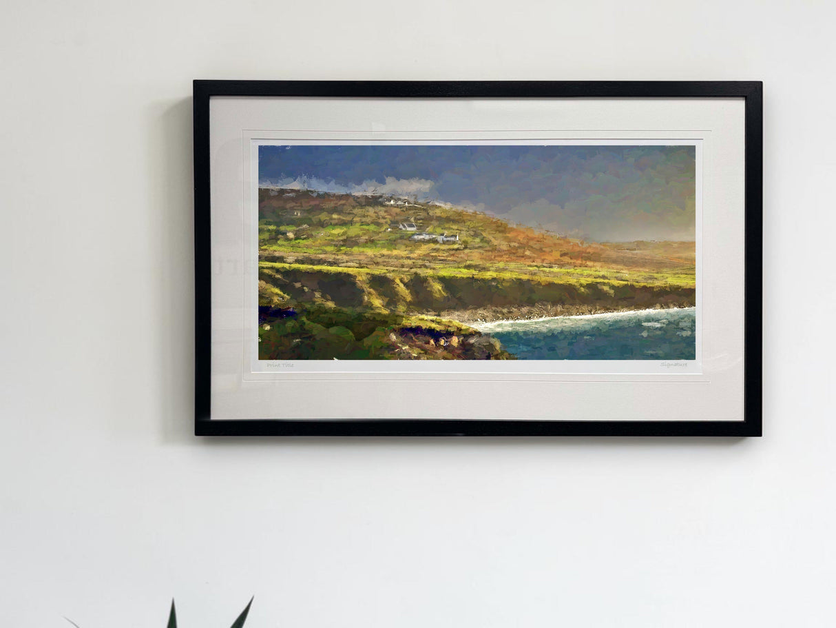 Evening, Cnoc Fola - signed limited edition print by Lucas Creative Art