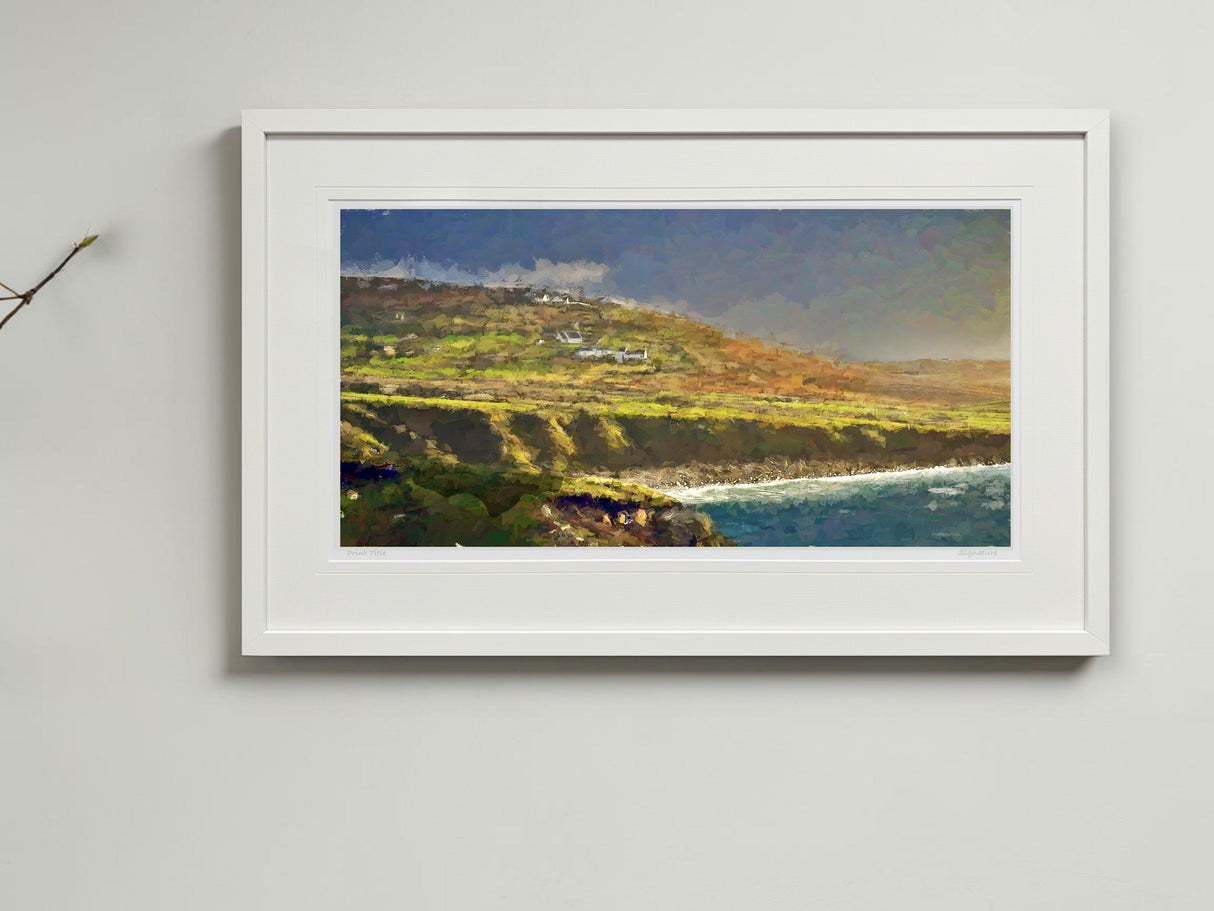 Evening, Cnoc Fola - signed limited edition print by Lucas Creative Art