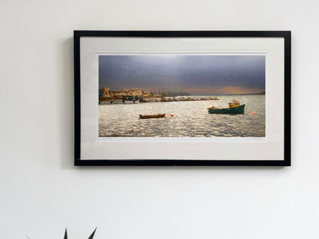 Evening Light, Portaferry - signed limited edition print by Lucas Creative Art