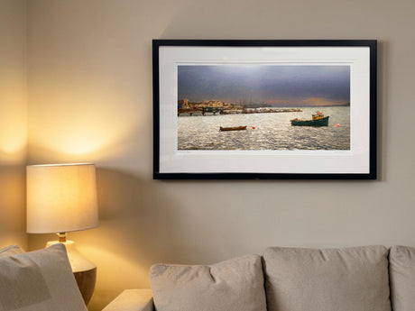 Evening Light, Portaferry - signed limited edition print by Lucas Creative Art