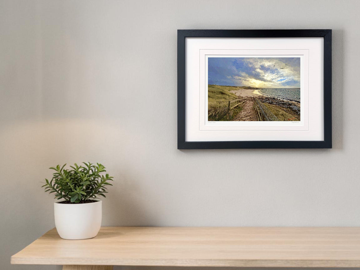 Evening, Port Arthur, Gweedore - signed limited edition print by Lucas Creative Art