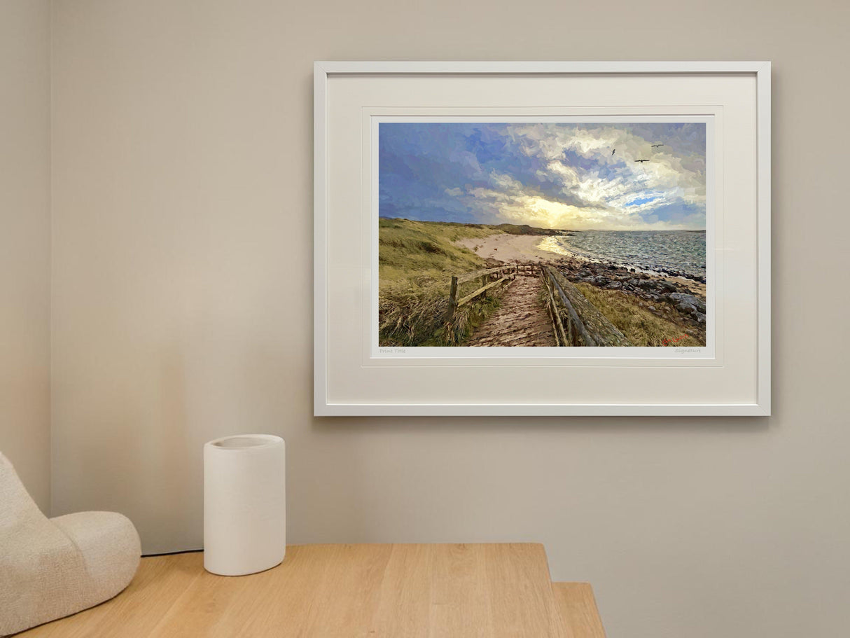 Evening, Port Arthur, Gweedore - signed limited edition print by Lucas Creative Art