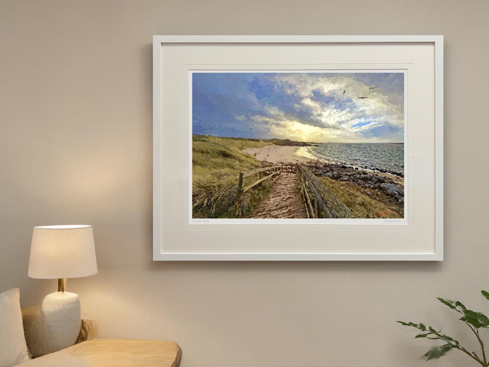 Evening, Port Arthur, Gweedore - signed limited edition print by Lucas Creative Art