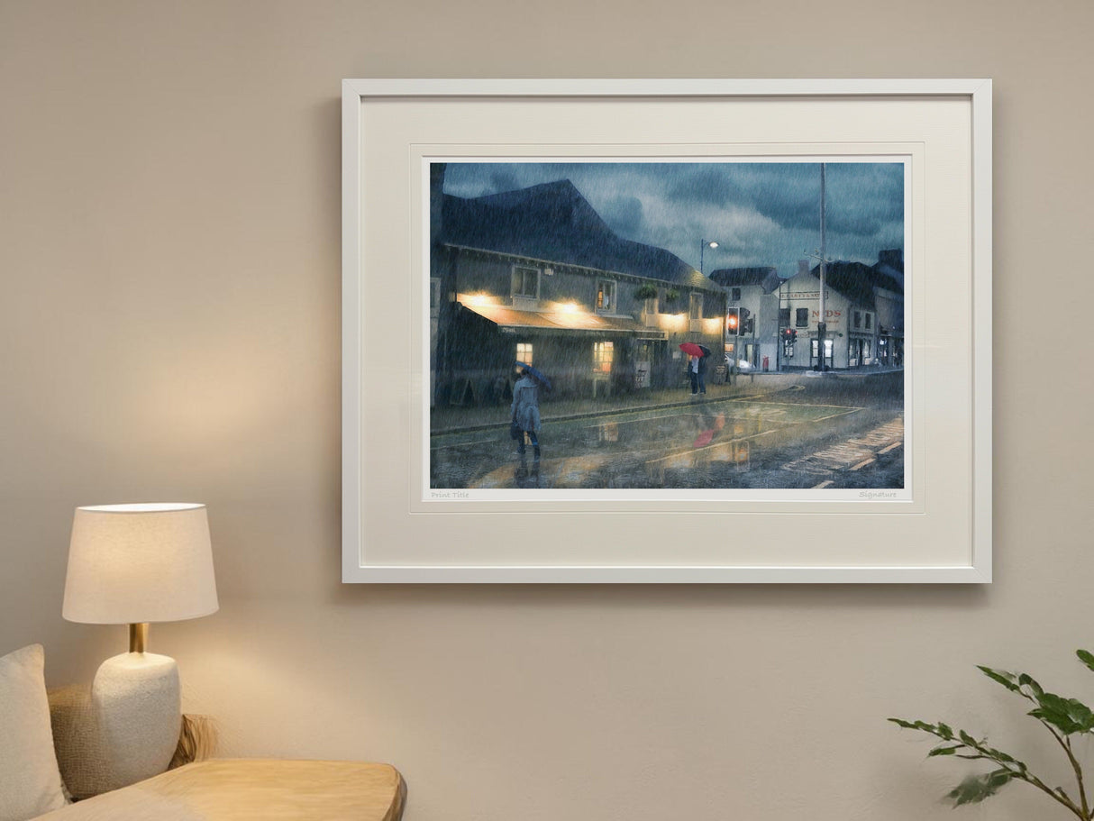 Evening Rain, Holywood