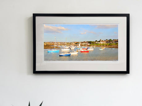 Evening Sun, Groomsport - signed limited edition print by Lucas Creative Art