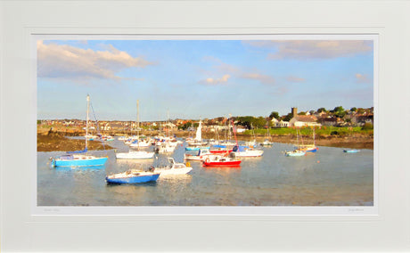 Evening Sun, Groomsport - signed limited edition print by Lucas Creative Art