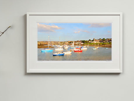 Evening Sun, Groomsport - signed limited edition print by Lucas Creative Art