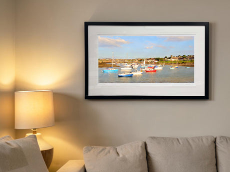 Evening Sun, Groomsport - signed limited edition print by Lucas Creative Art
