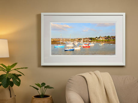 Evening Sun, Groomsport - signed limited edition print by Lucas Creative Art