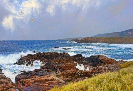 Fresh Day, Glassagh, Gweedore - signed limited edition print by Lucas Creative Art