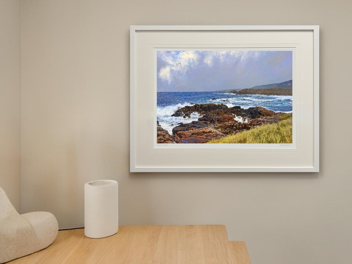 Fresh Day, Glassagh, Gweedore - signed limited edition print by Lucas Creative Art