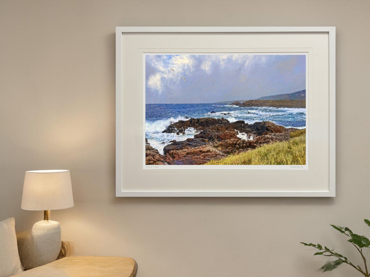 Fresh Day, Glassagh, Gweedore - signed limited edition print by Lucas Creative Art