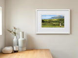From The 8th Tee, Royal County Down - signed limited edition print by Lucas Creative Art