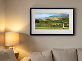 From The 8th Tee, Royal County Down - signed limited edition print by Lucas Creative Art