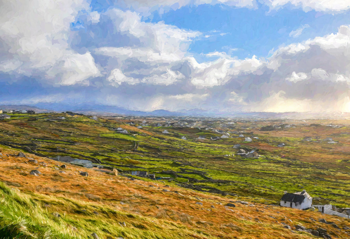 Gaeltacht Country, Donegal - signed limited edition print by Lucas Creative Art