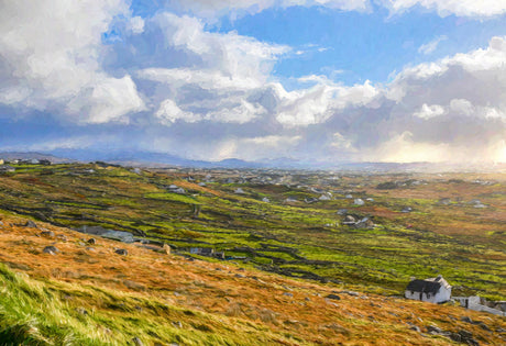 Gaeltacht Country, Donegal - signed limited edition print by Lucas Creative Art