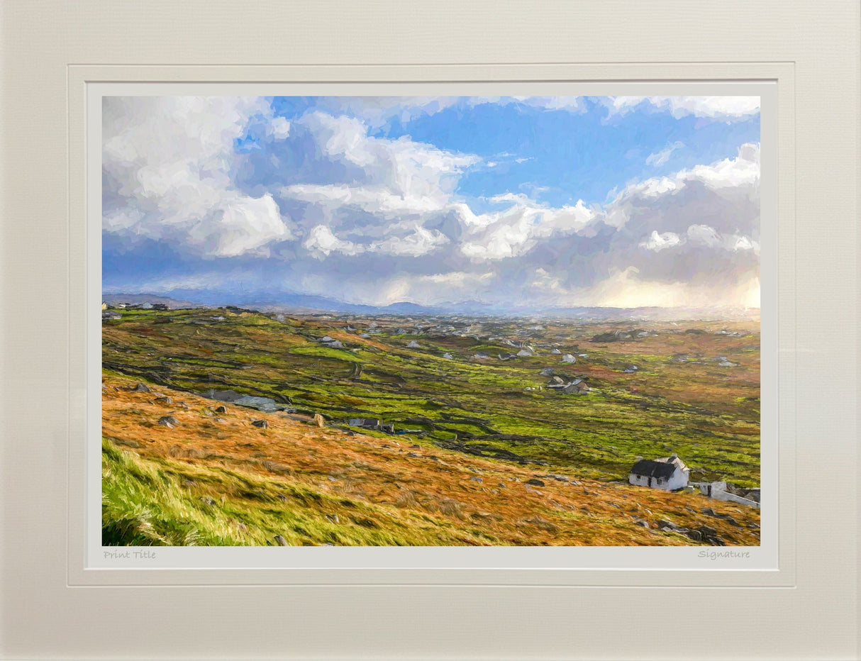 Gaeltacht Country, Donegal - signed limited edition print by Lucas Creative Art